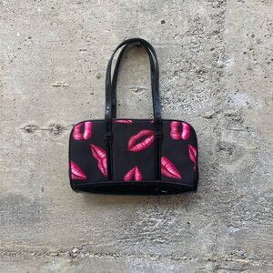 vintage 90s lipstick shoulder bag